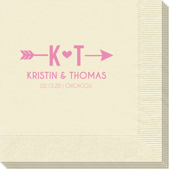 Cupid's Arrow Napkins